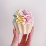 More Cuppies: White Parchment Ripple Cupcake Liners 24