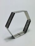 Perforated Hexagon Tart Rings 110x20x20mm