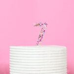 Acrylic Cake Topper Glitter #7