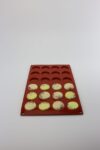 Wafer Shape Silicone Mould 3cm 24 Cavity
