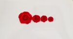 Red Rose Sugar Topper - Small