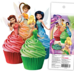 Wafer Paper Cupcake Toppers - Disney Fairies