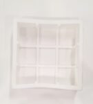 Silicone Mould - Square with Lines 7x2"