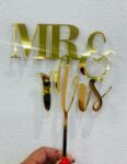 Acrylic - Mr & Mrs Gold